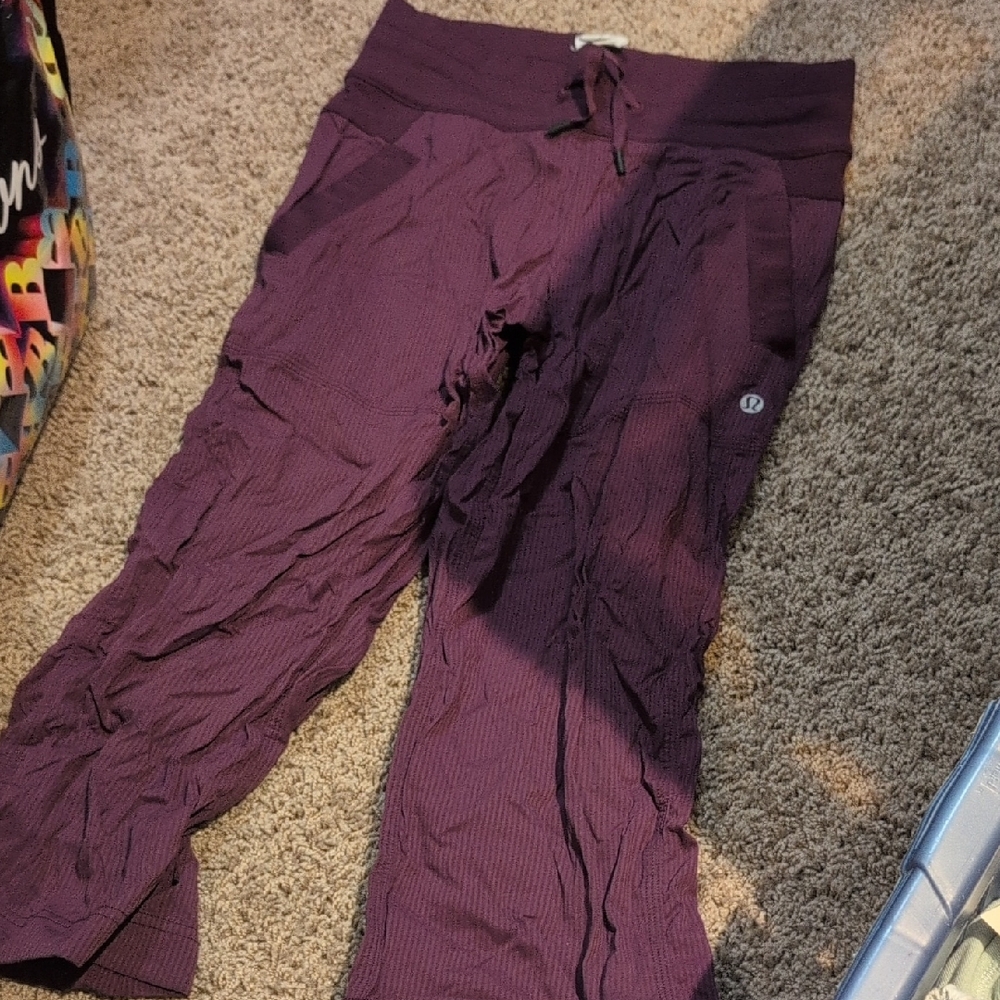 Lululemon Athletica Deep Purple Leggings